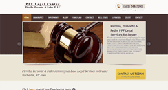 Desktop Screenshot of pmpflegal.com